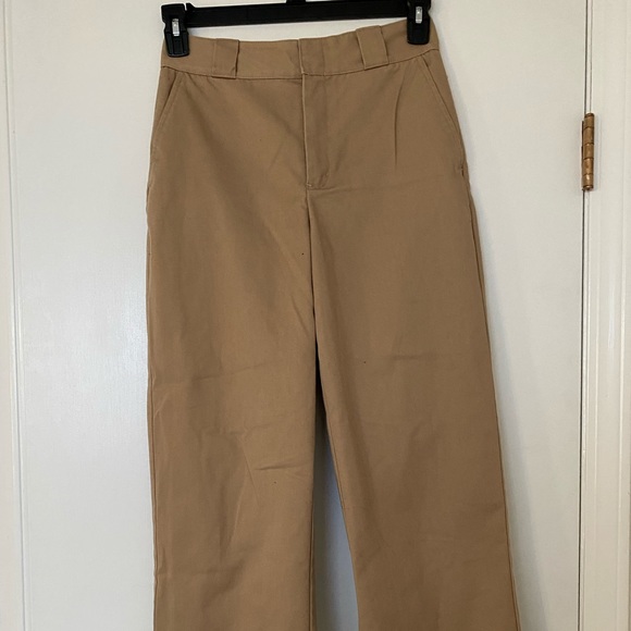 Beige Wide Leg Aritzia Pants - Picture 3 of 4